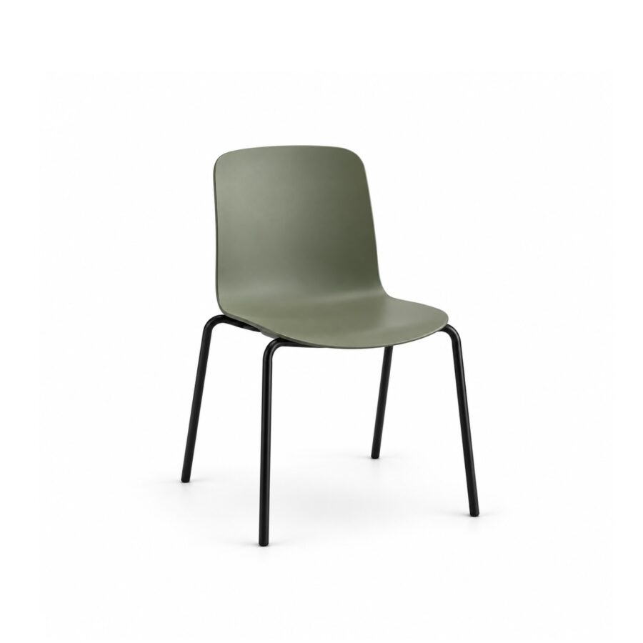 Ghế Cafe Mặt Nhựa Chân Sắt MD-WC4345