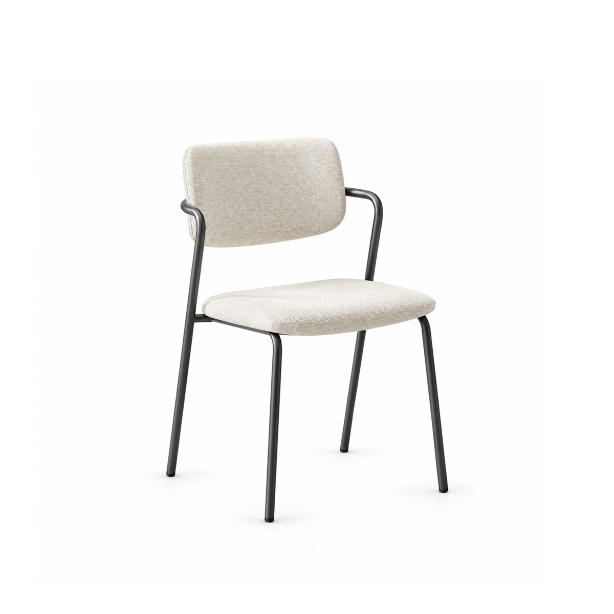 Ghế Cafe Nệm Vải Chân Sắt MD-WC4337