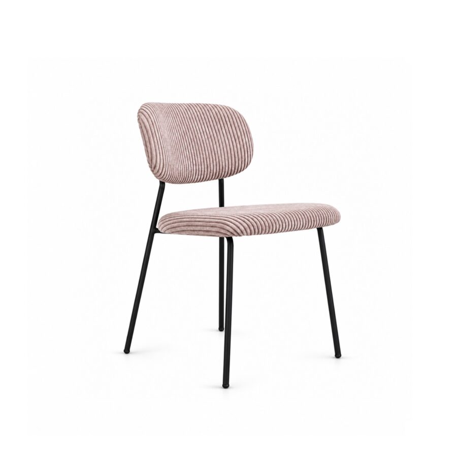 Ghế Cafe Nệm Vải Chân Sắt MD-WC4341