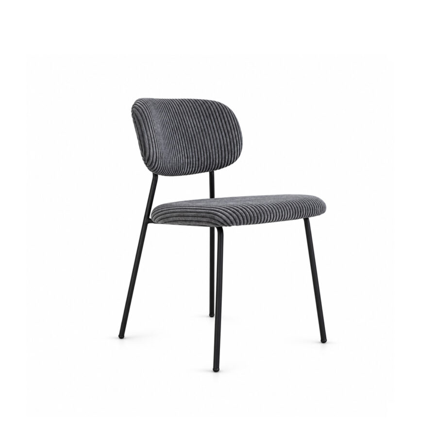 Ghế Cafe Nệm Vải Chân Sắt MD-WC4341