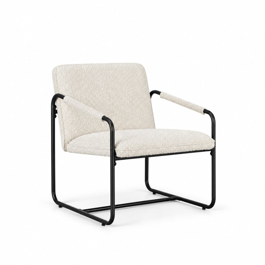 Ghế Thư Giãn Nệm Vải Khung Sắt MD-WC4329